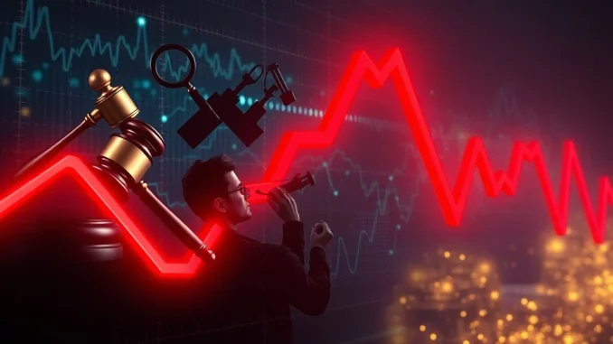 Visualizing the dramatic IDEX price drop, regulatory pressure, and the inherent crypto market volatility in DeFi.