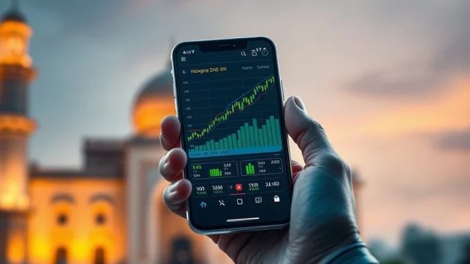 A digital representation of India's AI tax enforcement efforts targeting crypto tax evasion, showing data analysis and financial symbols.