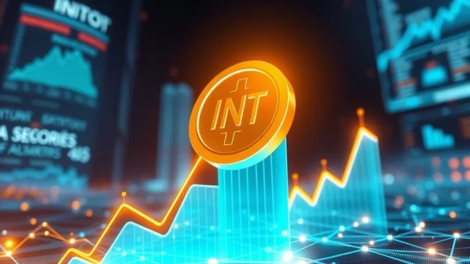 INIT token surging on blockchain with institutional interest