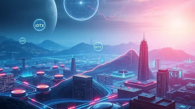 IOTX token surge amid blockchain and IoT integration