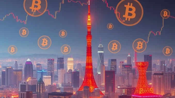 Japan's Bitcoin ETFs and crypto tax regulation in Tokyo's financial district