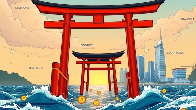Japan's slow crypto approval process driving crypto liquidity offshore, threatening its position in the global market.