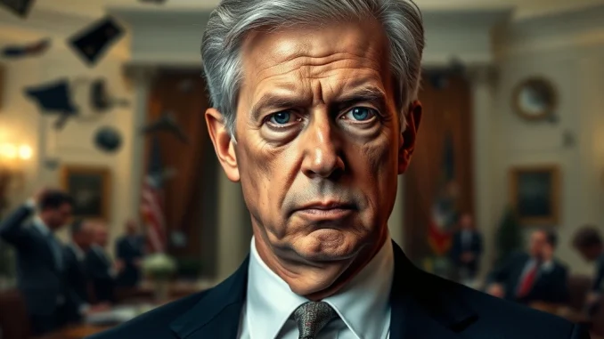 Jerome Powell, Federal Reserve Chair, firmly asserting the Fed's independence against political pressure over interest rates.