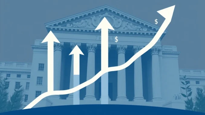 Illustration of significant capital return, symbolizing JPMorgan Chase's $40 billion plan boosting shareholder value.