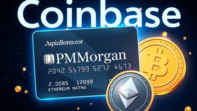 JPMorgan and Coinbase partnership enables crypto purchases with credit cards