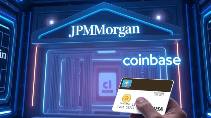 JPMorgan and Coinbase enable seamless crypto purchases via credit cards
