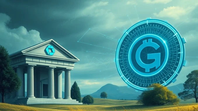 A visual metaphor for the suspended JPMorgan Gemini partnership, illustrating the intense conflict over open banking and data fees.