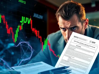 JUV cryptocurrency price crash amid regulatory pressure