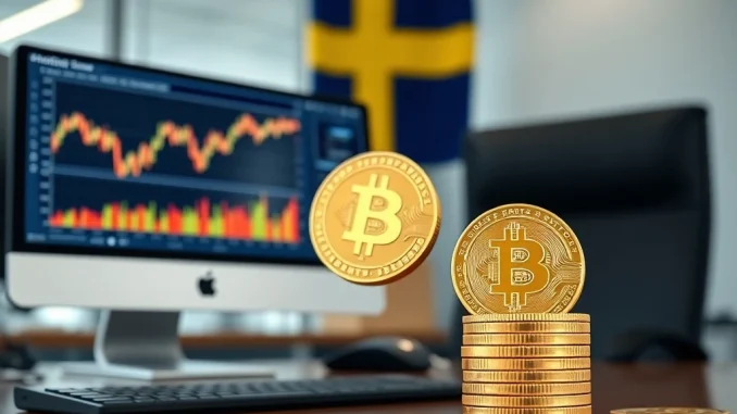 K33 Boldly Expands Bitcoin Treasury with 10 BTC, Eyes 1,000 BTC Goal K33 Bitcoin treasury expansion with BTC holdings displayed on a digital screen