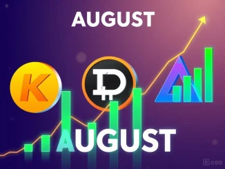 Kaito, ICP, and ADA cryptocurrencies showing bullish momentum with rising graphs.