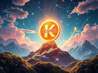 Visualizing KERNEL's remarkable 12630% crypto price surge driven by strategic blockchain innovations and network upgrades.