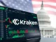 Kraken Derivatives platform interface displaying charts and financial data, symbolizing the launch of US-regulated crypto derivatives trading.