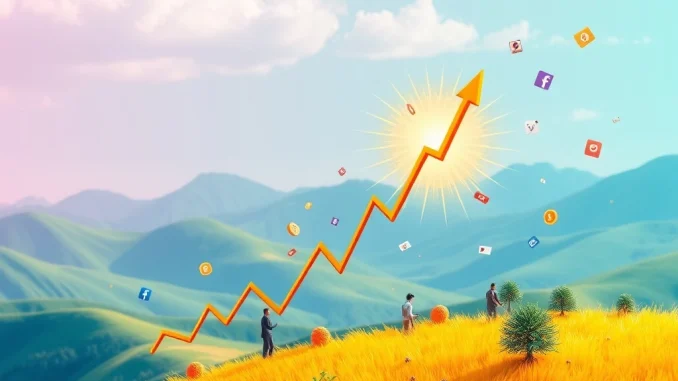 LOKA's Explosive 1141% Surge: A Glimpse into the Meme Coin Phenomenon Chart showing LOKA's explosive 1141% price surge, representing the volatile nature of meme coins in the cryptocurrency market.