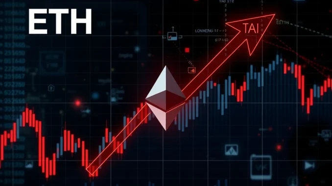 Machi ETH Short: Shocking $5.16M Bearish Bet with 25x Leverage Visualizing the significant Machi ETH short position, showing a bearish trend and high leverage in crypto trading.
