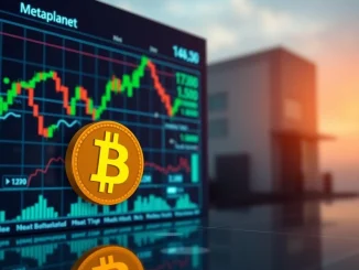 Metaplanet's strategic move to issue new shares for substantial Bitcoin purchases, symbolizing growth and digital asset investment.