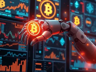 A cutting-edge Crypto MEV Bot platform screen displaying real-time algorithmic trading data, symbolizing democratized access to advanced MEV strategies.