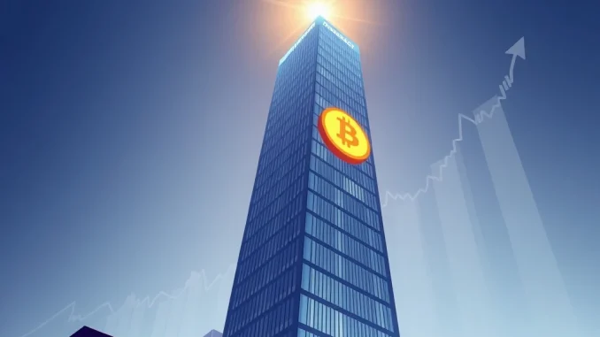 MicroStrategy Bitcoin: Unleashing a Phenomenal $128.4B Market Cap Visualizing MicroStrategy's impressive market cap, driven by its strategic corporate Bitcoin holdings.