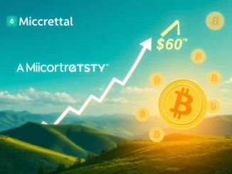 A chart illustrating MicroStrategy MSTR stock's impressive climb towards its new $680 price target, driven by its innovative Bitcoin strategy.