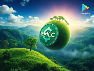 My Lovely Planet token surge from Google recognition, symbolizing environmental impact and Web3 gaming innovation.