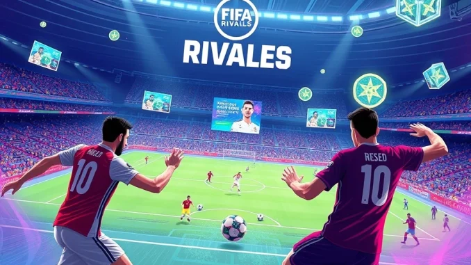 FIFA Rivals gameplay with blockchain integration showcasing Mythical Games' success in web3 gaming