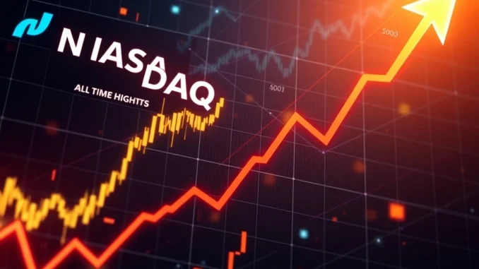 Nasdaq and S&P 500 reach all-time highs in a historic market rally