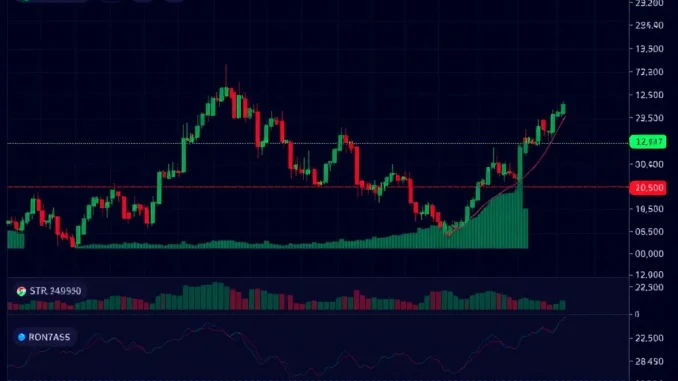 Neiro Ethereum (NEIROUSDT) price chart with technical indicators for crypto trading analysis