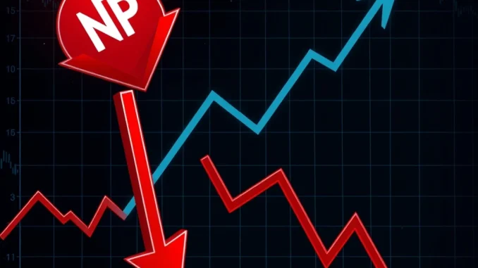 NFP token price crash showing extreme cryptocurrency volatility