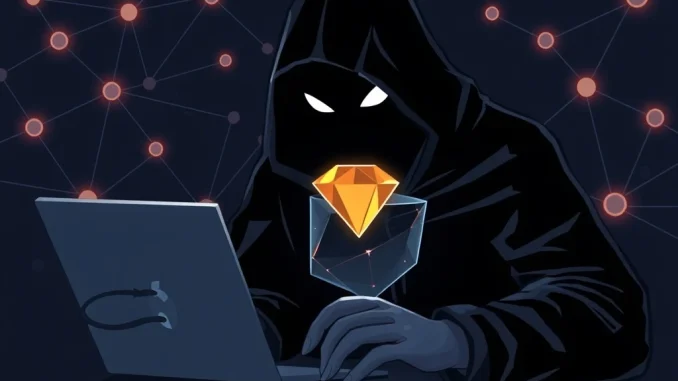 An urgent warning about NFT scams exploiting decentralized OTC trading, showing digital assets at risk.