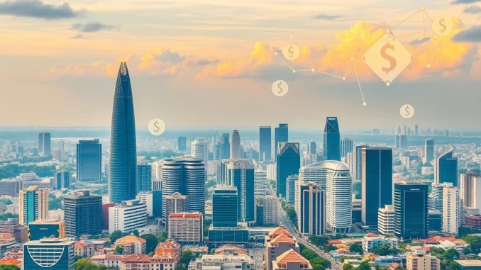 Nigeria's financial landscape embracing stablecoin innovation and new crypto regulation after the Binance crackdown, symbolizing a pivotal policy shift.