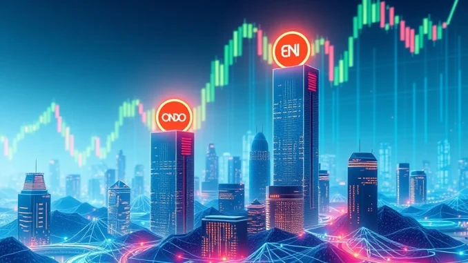ONDO and ENA tokens surging in value during the 2025 bull cycle
