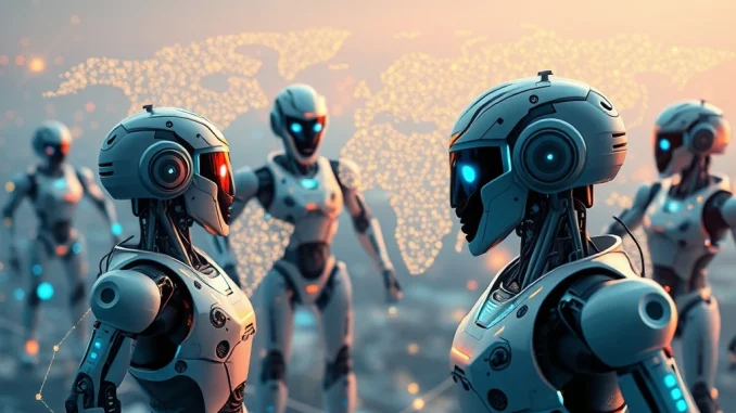 OpenMind's groundbreaking decentralized OS for AI robots, symbolizing a new era of robotics innovation fueled by Pantera Capital.