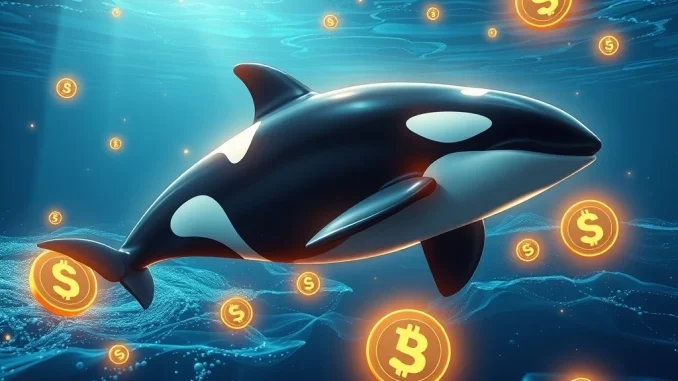 Orca DAO's strategic proposal for Solana staking and ORCA buyback, symbolizing growth and community benefits for the Orca DEX.
