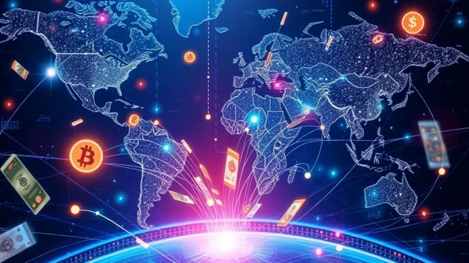 A visual representation of OSL Group's $300M crypto equity raise fueling global digital asset expansion.