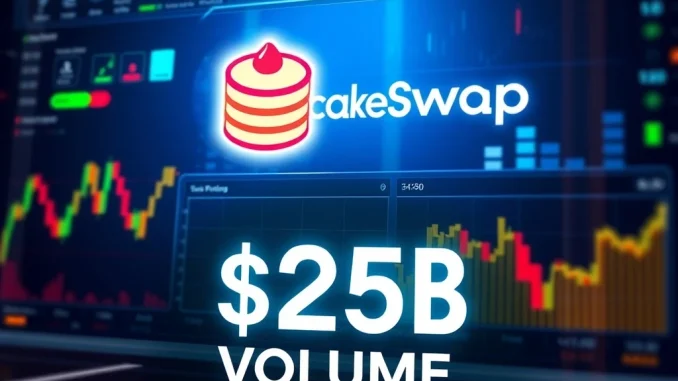 PancakeSwap DEX achieves $325B record trading volume in June