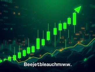 A dynamic chart illustrating PENGU's explosive crypto rally, with price breaking through resistance levels, signaling significant market momentum.