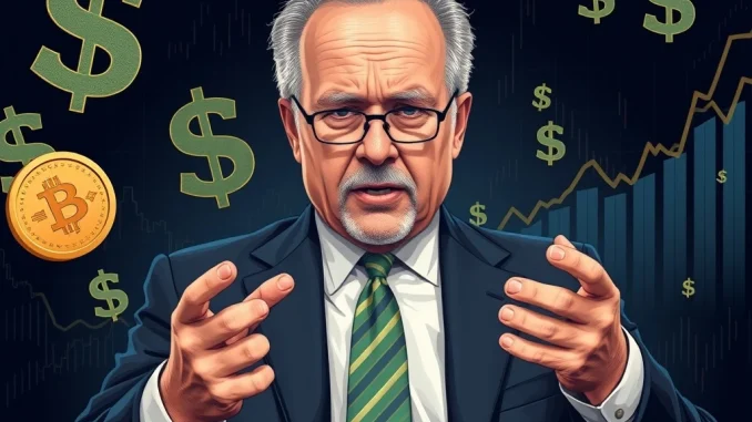 Peter Schiff debates stablecoins and Treasury bonds in financial markets