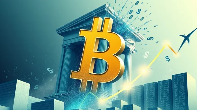 ProCap Financial's merger symbolizing the monumental shift towards Bitcoin institutional adoption in traditional finance.