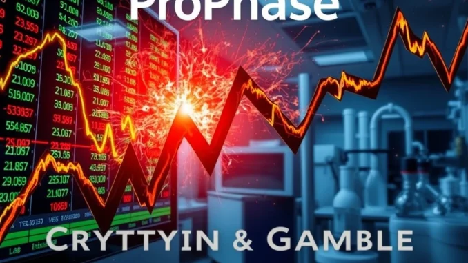 ProPhase Labs stock plunges amid crypto treasury strategy debate