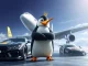 Pudgy Penguins character collaborating with Lufthansa and NASCAR, showcasing strategic NFT collaborations and Web3 partnerships.