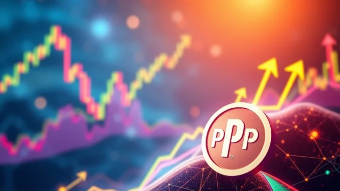 A dynamic crypto trading interface highlighting Pump.fun's potential PUMP token incentives to drive DeFi engagement and trading volume.