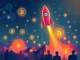 An abstract image depicting a PUMP Token's explosive surge, symbolizing the optimism surrounding Pump.fun's crypto community incentives.
