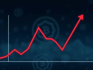 A chart depicting the sharp 23% ICO plunge of the Pump.fun token, illustrating the risks of speculative crypto investments.