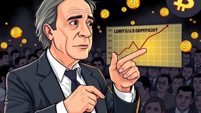 Ray Dalio warns about US GDP deficit crisis and its impact on cryptocurrency markets