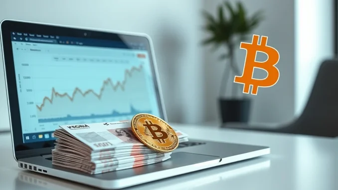 Refine Group's strategic Bitcoin purchase, symbolizing corporate crypto investment and growth in Sweden.