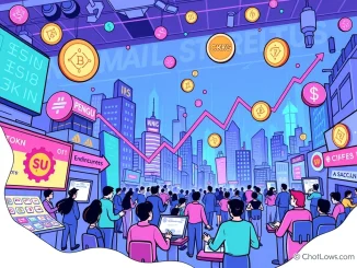 Retail crypto investors driving visibility for niche tokens like PENGU and CKB.