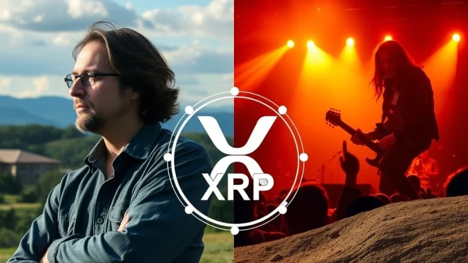 Ripple CTO David Schwartz reflecting on the fabricated Ozzy Osbourne Q&A, emphasizing no XRP market impact.