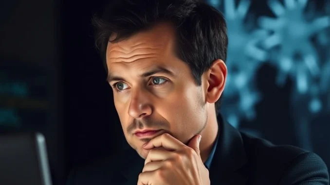 Ripple CTO David Schwartz reflecting on digital ethics and authenticity after admitting to a past fabrication, highlighting the importance of transparency.