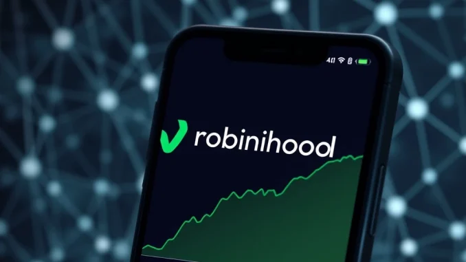 Robinhood HBAR listing on a digital trading screen, representing strategic crypto diversification and digital asset expansion.