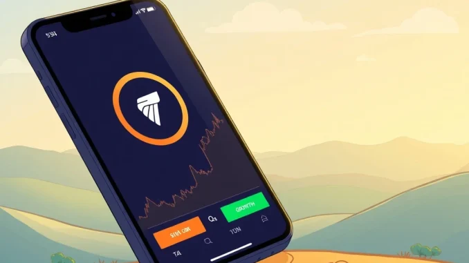 Robinhood app screen showcasing the TON Coin listing, indicating a significant expansion of its cryptocurrency trading options.