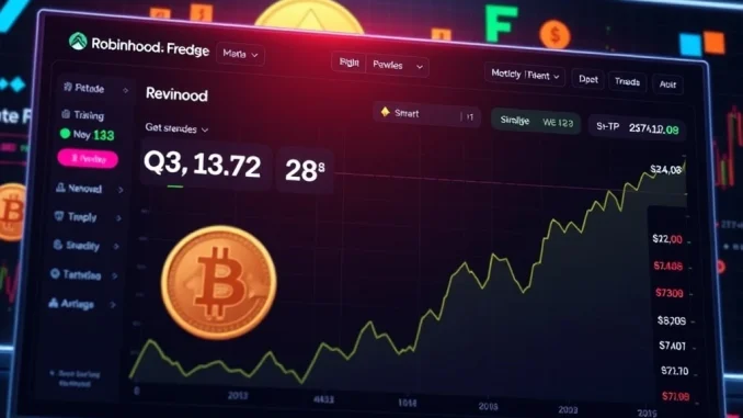 Robinhood Q2 revenue growth driven by crypto trading and tokenization